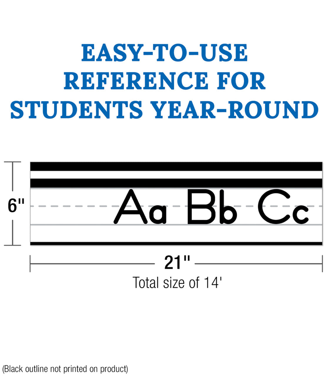 Alphabet Line: Manuscript Mini Bulletin Board Set Grade PK-5