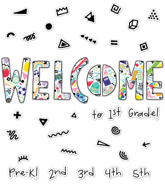 Happy Place Welcome Bulletin Board Set