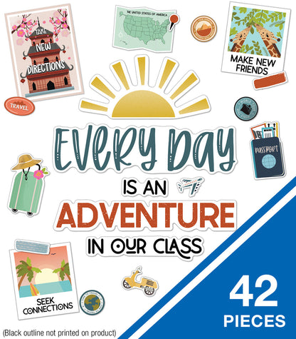 Every Day Is an Adventure Bulletin Board Set