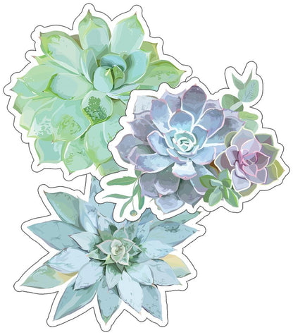 Simply Stylish Succulents Cut-Outs
