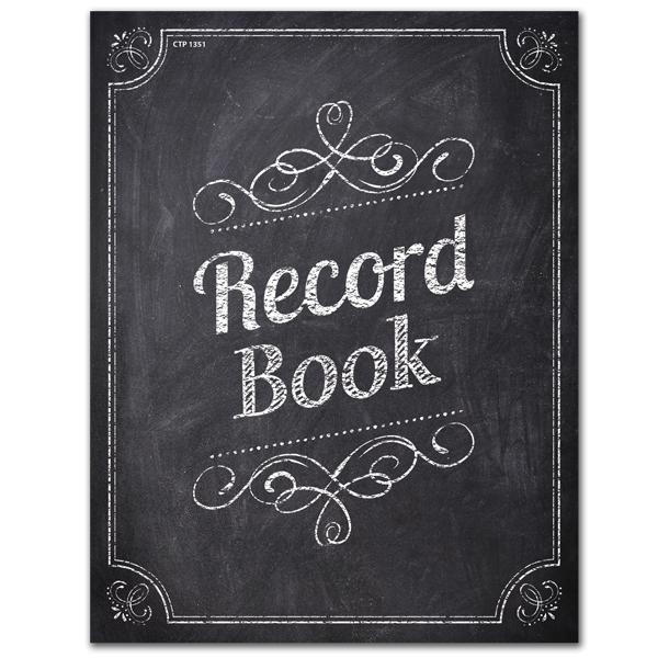 Chalk It Up! Record Book