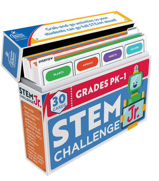 Stem Challenge, Jr. Learning Cards