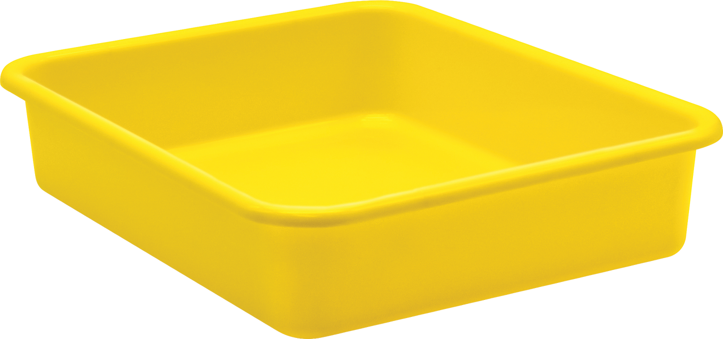 Yellow Large Plastic Letter Tray (14.0 x 11.5 x 3.0)