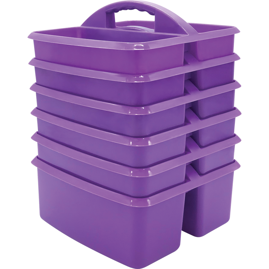Stackable Caddy Organizer Containers Small, Clear