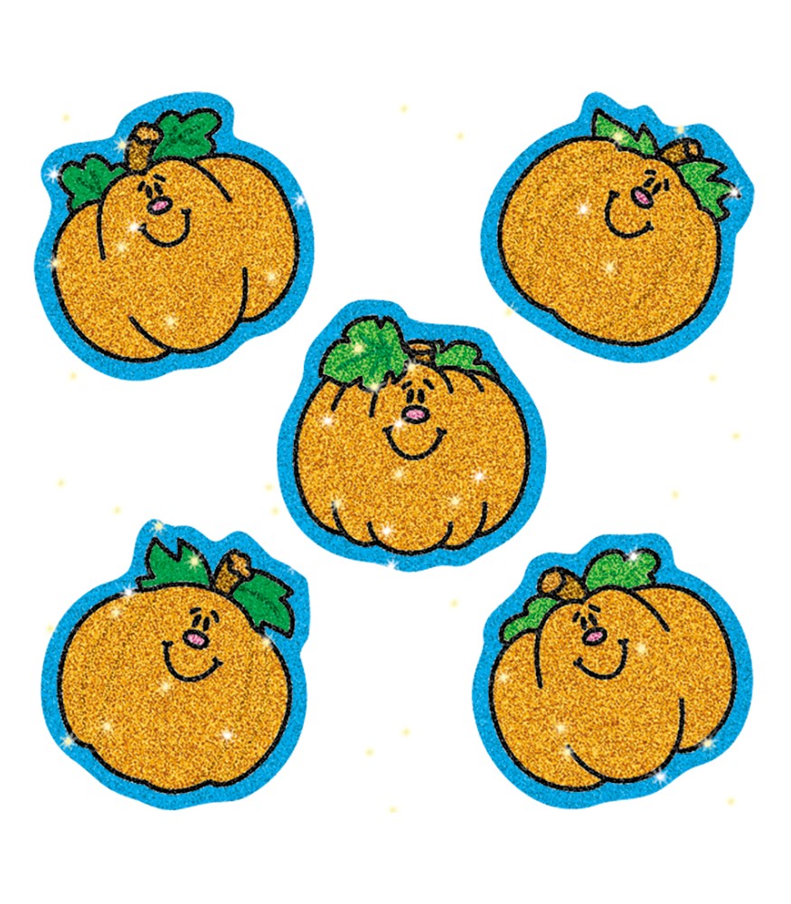 Pumpkin Dazzle Stickers