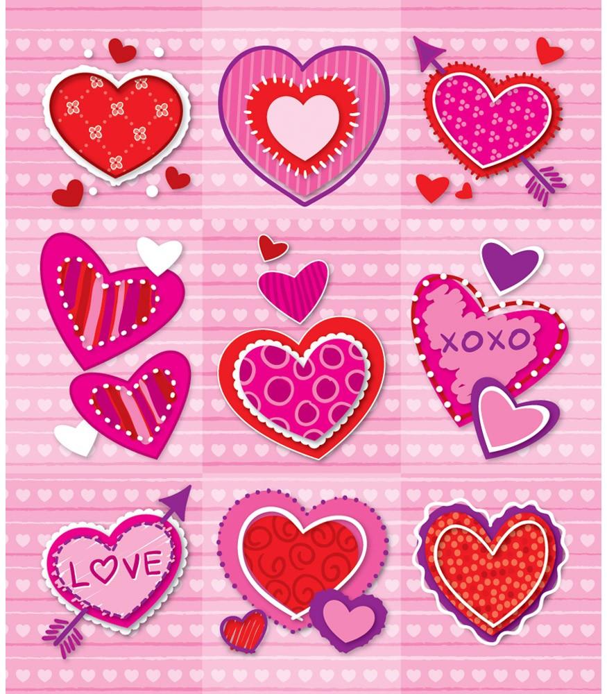 Valentines Prize Pack Stickers