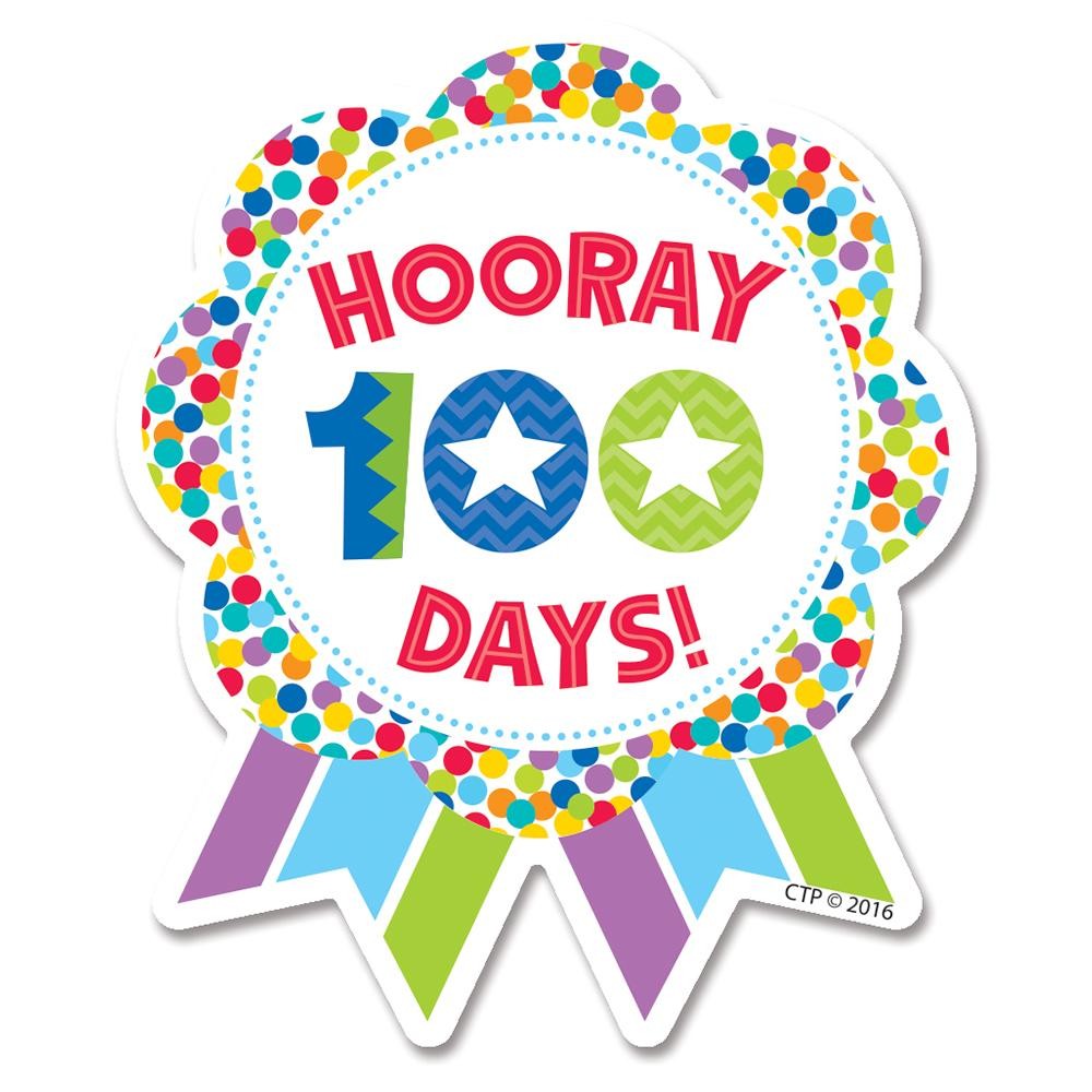 Hooray 100 Days Badge