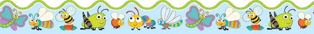 Buggy for Bugs Scalloped Border