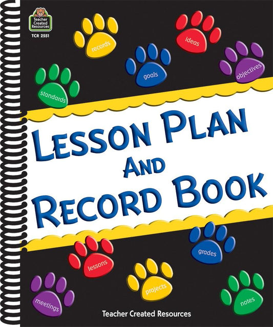 Paw Print Lesson & Record Book