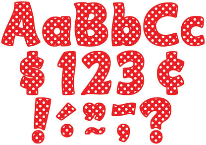 Polka Dots Funtastic 4" Letters