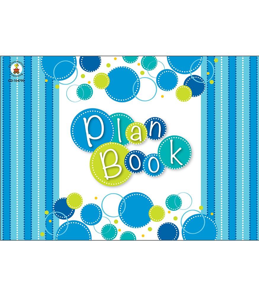 Bubbly Blues Plan Book