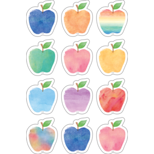 Watercolor Apple Mini Accents