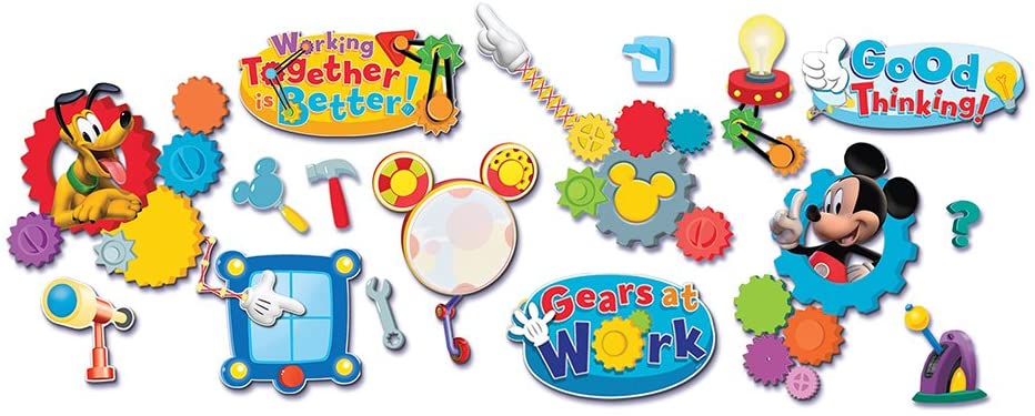 Mickey Mouse Clubhouse Working Together is Better Bulletin Board Set