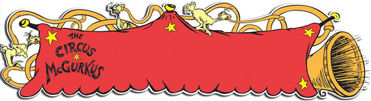 Dr. Seuss, Classroom Banner, If I Ran The Circus