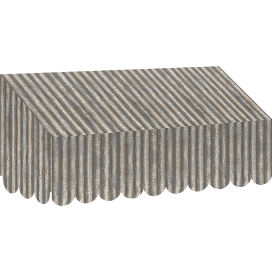 Corrugated Metal Awning