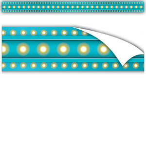 Light Blue Marquee Clingy Thingies¨ Strips