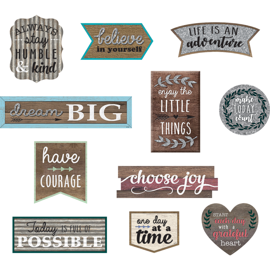 Clingy Thingies: Home Sweet Classroom Positive Sayings Accents