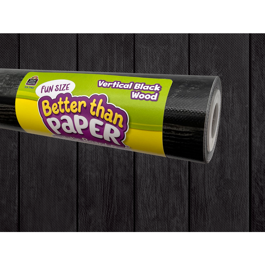 Fun Size Vertical Black Wood Better Than Paper® Bulletin Board Roll