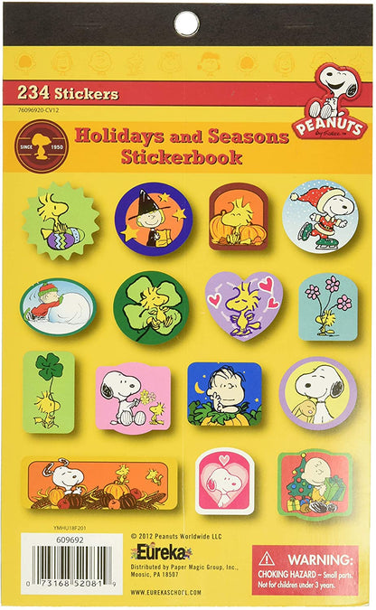 Peanuts® Season + Holiday Sticker Book