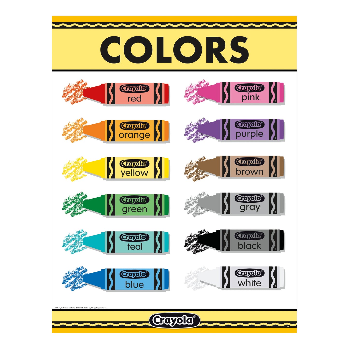 Crayola® Collection Posters & Charts