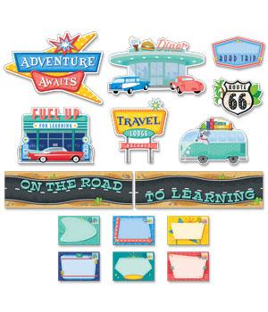 Mid-Century Mod On the Road to Learning Mini Bulletin Board