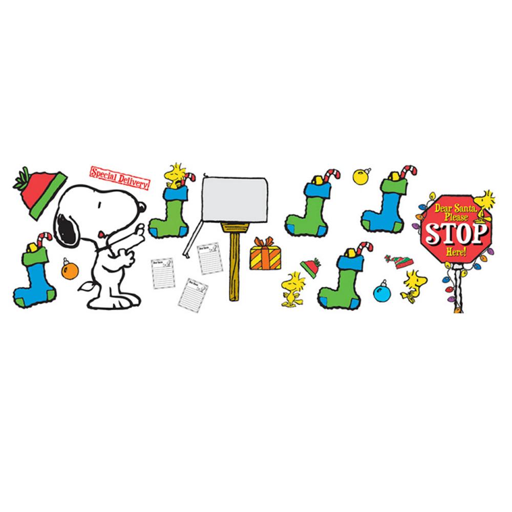 Snoopy Christmas Special Delivery Bulletin Board Set