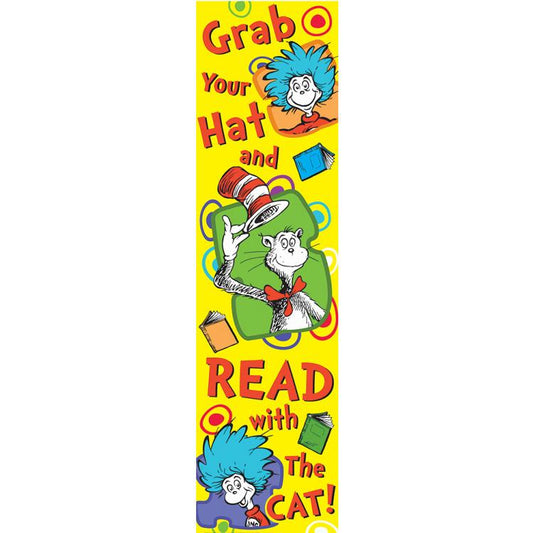 Dr. Seuss™ Grab Your Hat Vertical Banner