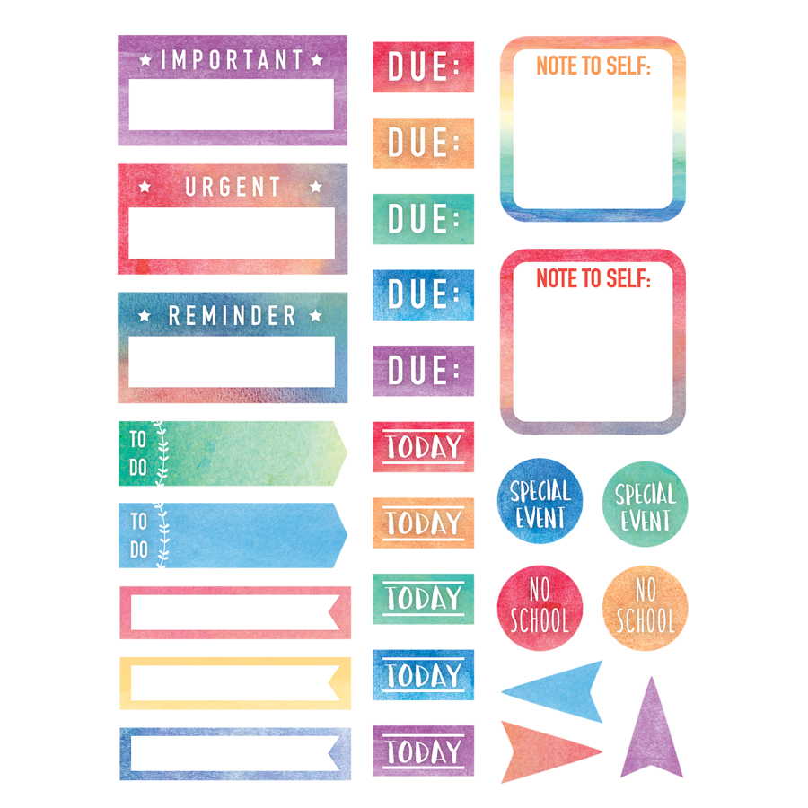 DON'T FORGET Stickers for Planner / Reminder Stickers / to Do Planner  Stickers / Due Today Stickers / Deadline Planner Stickers 