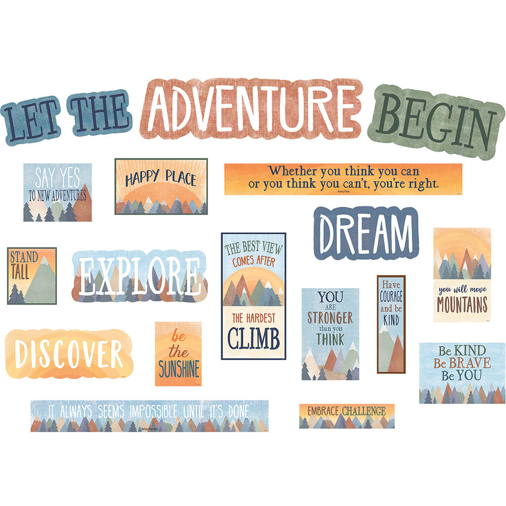 Moving Mountains Collection Bulletin Board Sets