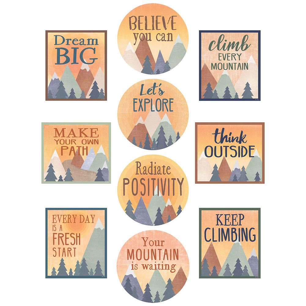 Moving Mountains Positive Sayings Accents