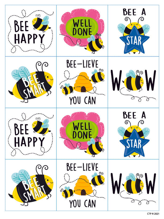 Bees Stickers (Busy Bees)