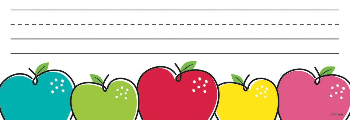 Doodle Apples Nameplates (Core Decor)