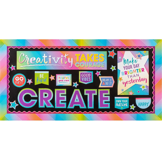 Colorful Vibes CREATE Bulletin Board Kit