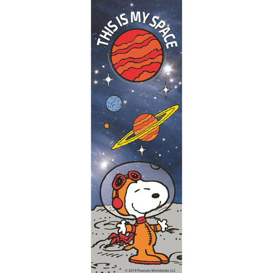Peanuts NASA This is My Space Bookmarks