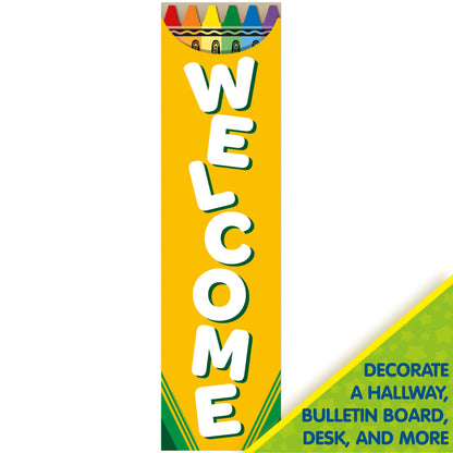 Crayola® Welcome Banner - Vertical