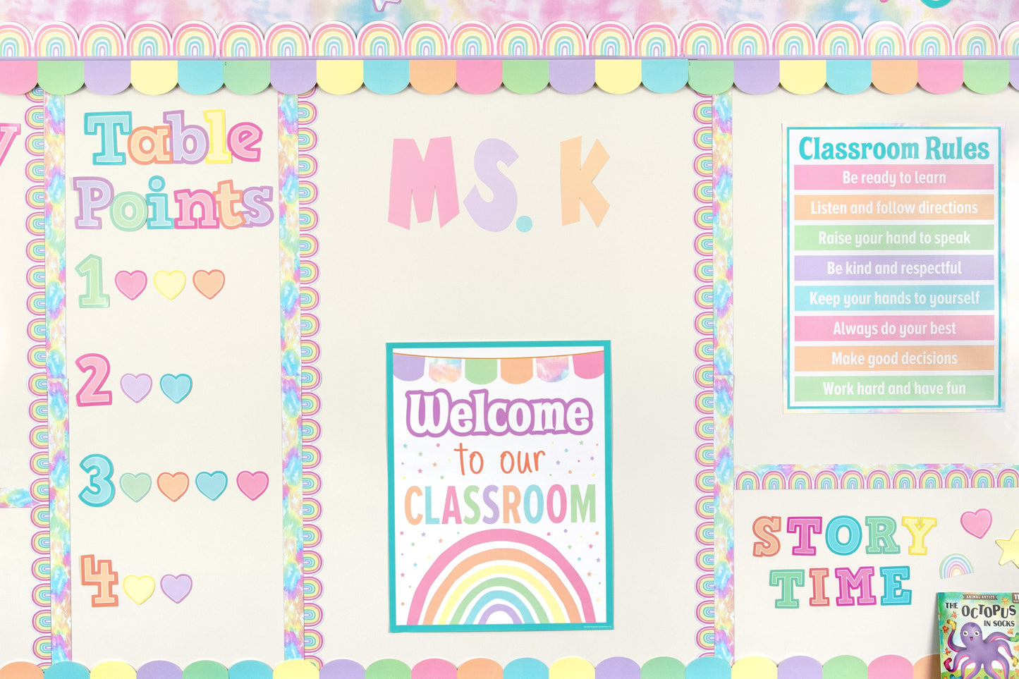 Pastel Pop Classroom Environment