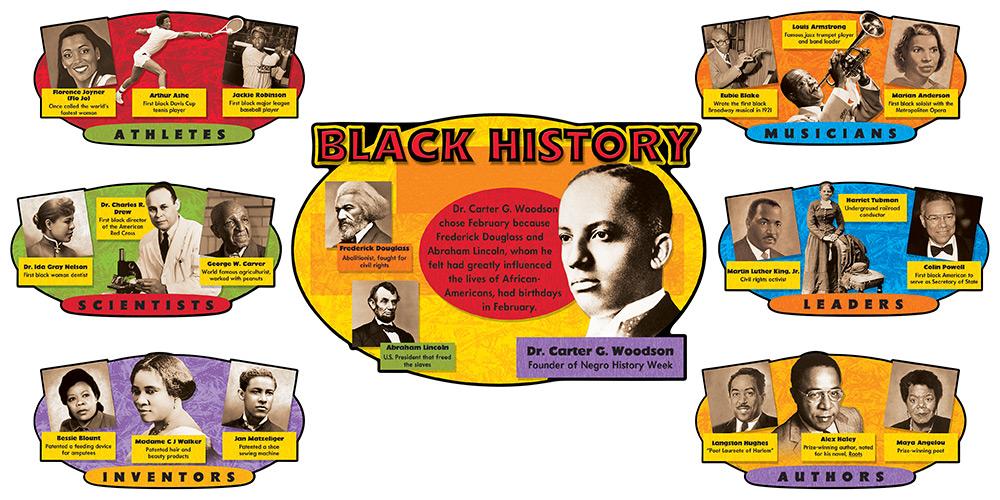 Black History Bulletin Board Set