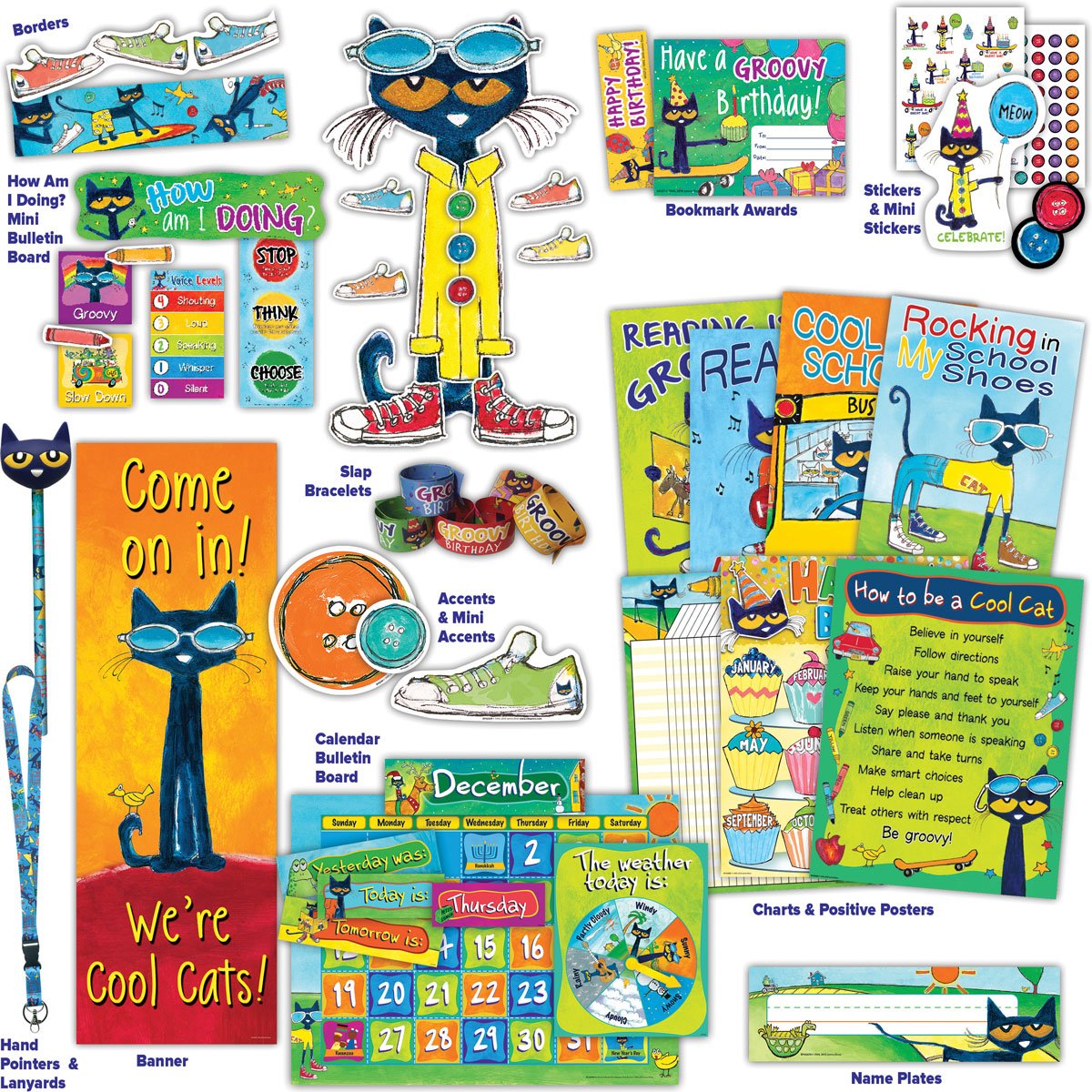 Pete The Cat Classroom Environment