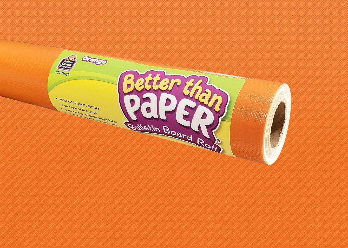 Orange Better Than Paper Bulletin Board Roll