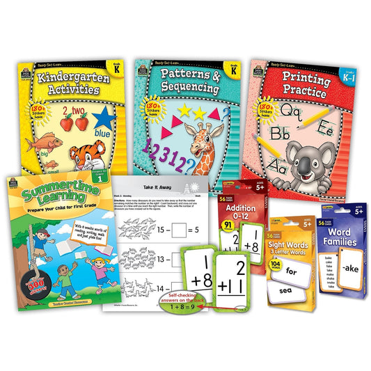 Learning At Home Kindergarten Curriculum Kit