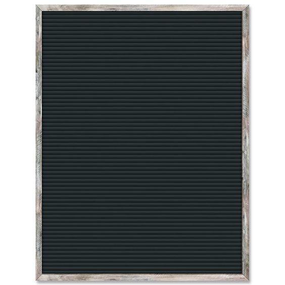 Black Letter Board Blank Chart